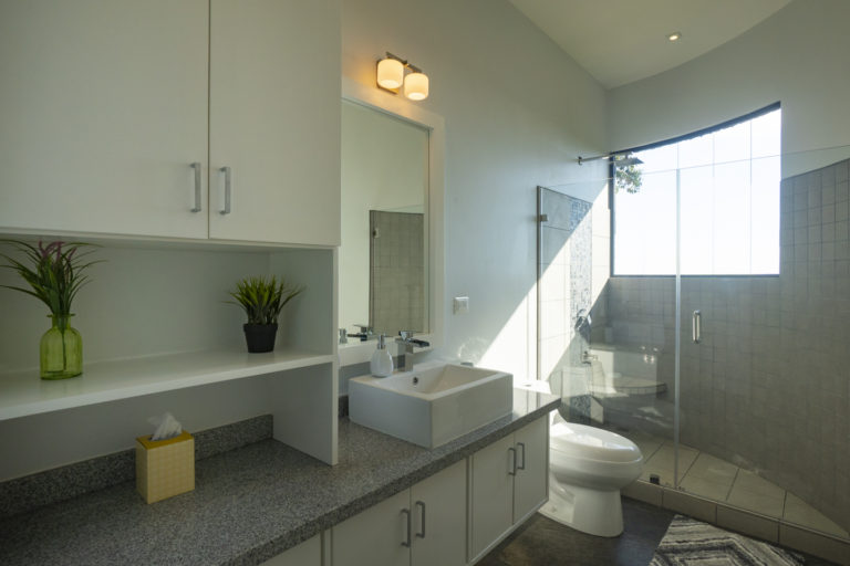 Bathroom 2 - Large shower with ocean view