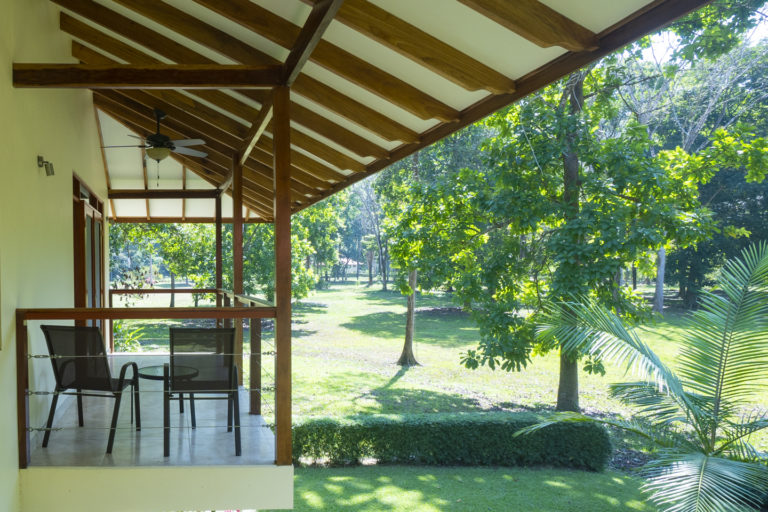 A view from the balcony in Bedroom 2